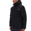 Chaqueta acolchada Liam Cargo negra