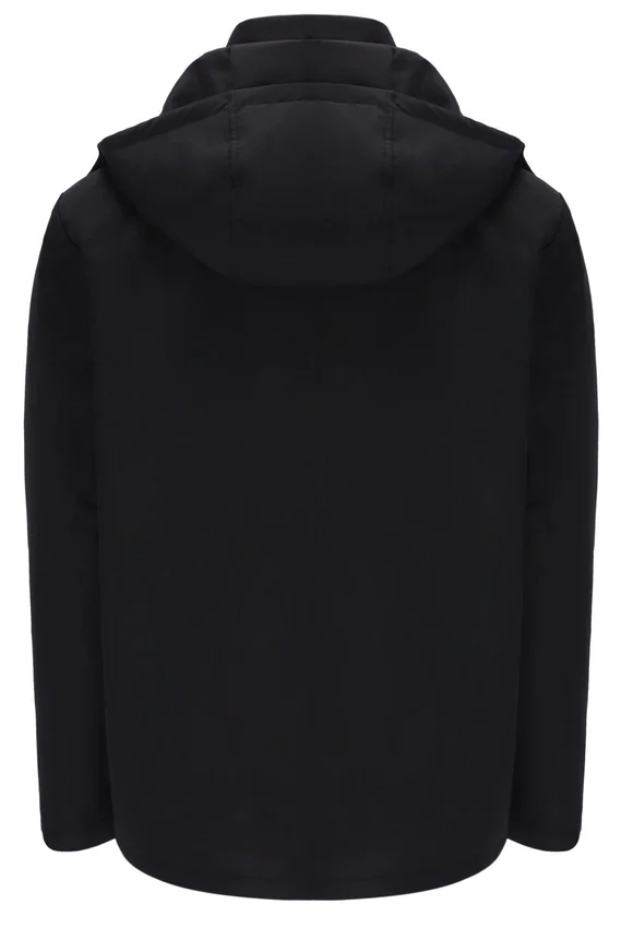 Chaqueta acolchada Liam Cargo negra