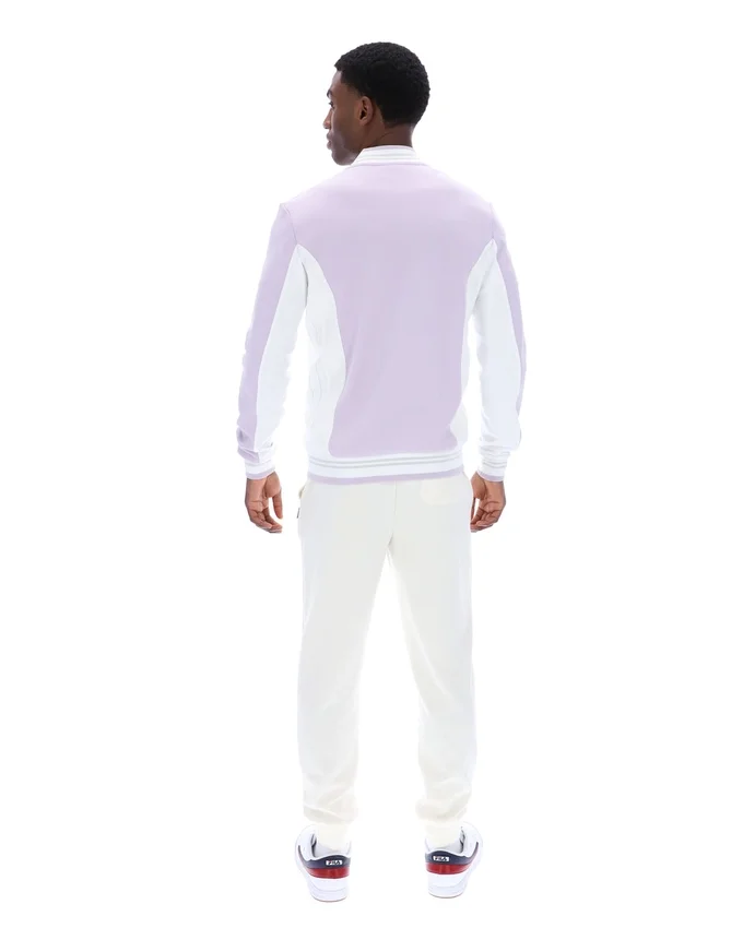Chaqueta de béisbol Settanta en color lila brumoso