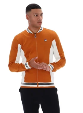 Chaqueta de béisbol Settanta en color Pumpkin Spice