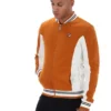 Chaqueta de béisbol Settanta en color Pumpkin Spice