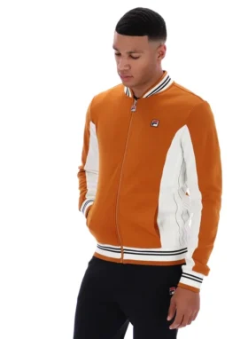 Chaqueta de béisbol Settanta en color Pumpkin Spice