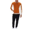 Chaqueta de béisbol Settanta en color Pumpkin Spice