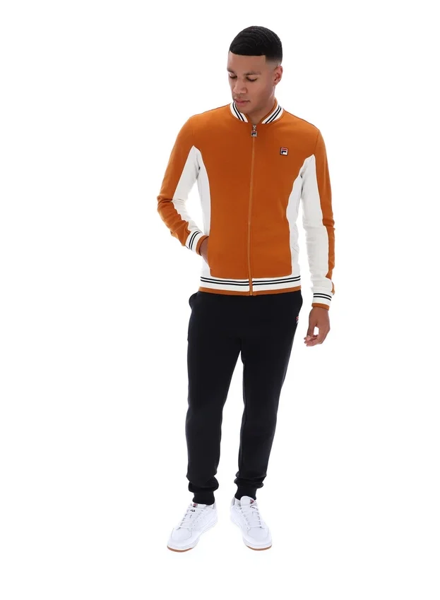 Chaqueta de béisbol Settanta en color Pumpkin Spice