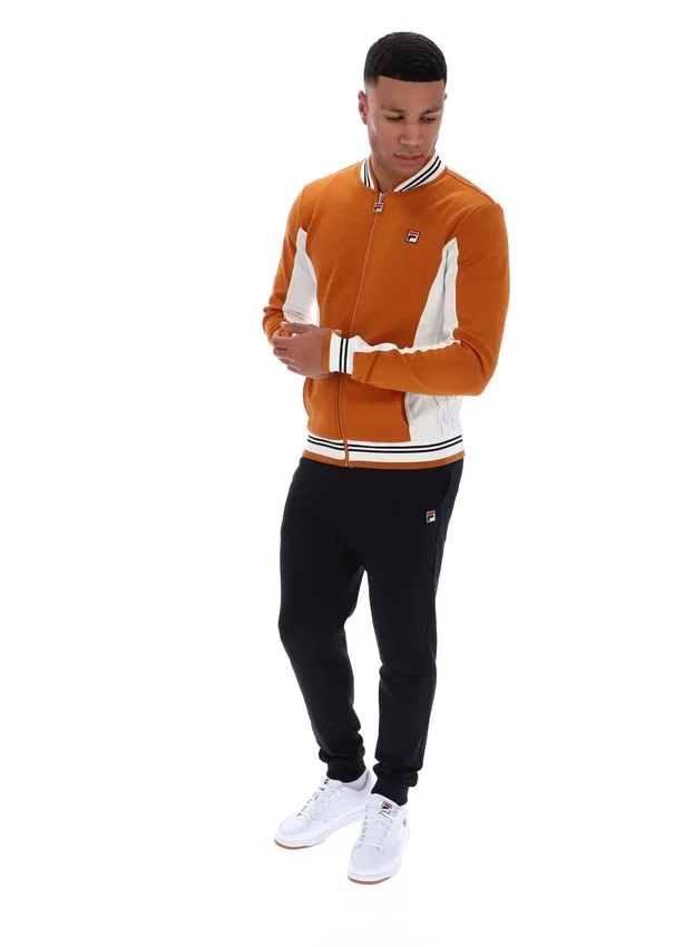 Chaqueta de béisbol Settanta en color Pumpkin Spice
