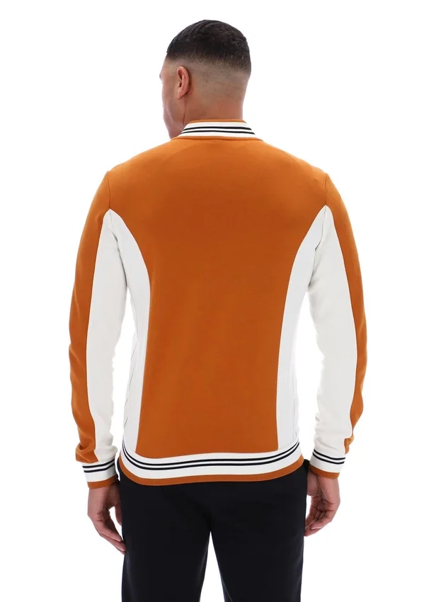 Chaqueta de béisbol Settanta en color Pumpkin Spice