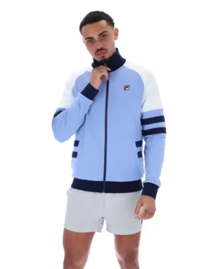 Chaqueta de chándal «Founder Cut and Sew» de Fila en azul Vista