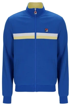 Chaqueta de chándal Jason Colour Block en azul mar turco