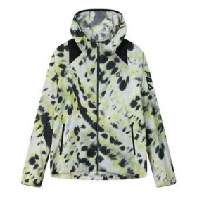 Chaqueta de estilo urbano «Blanco, verde y negro»