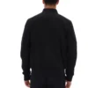 Chaqueta «Dean» negra de ante sintético con cremallera completa