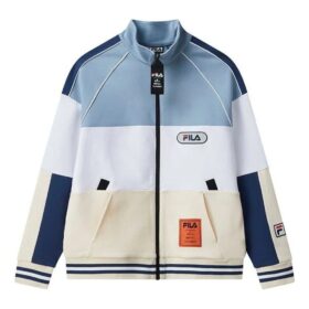 Chaqueta FILA x Mihara Yasuhiro «Verde azulado, blanco y beige»
