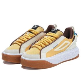 Court Deluxe Low «Blanco, marrón, amarillo»