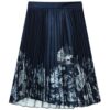 Falda larga informal «Navy White»