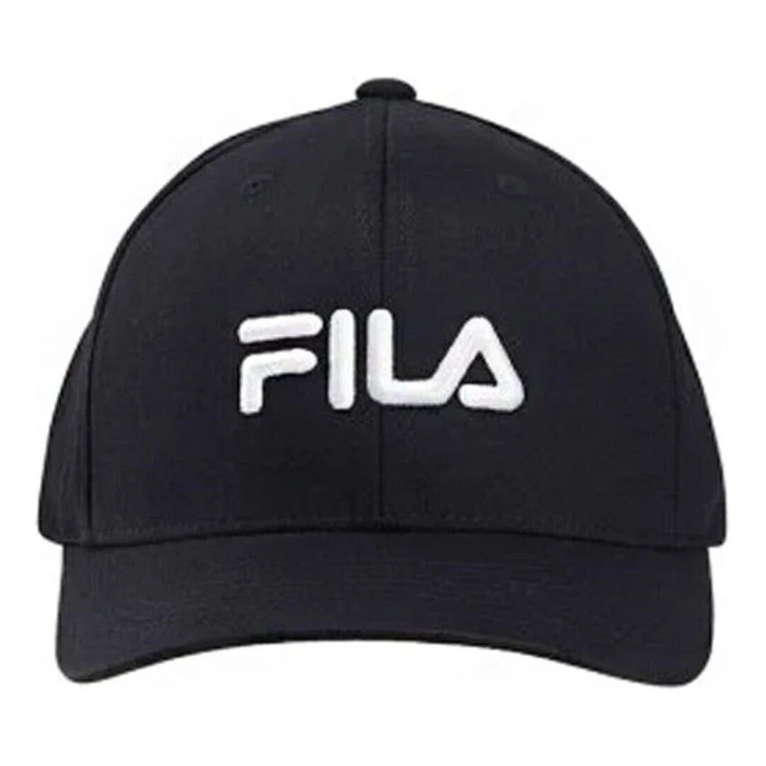 Gorra con logotipo estampado «Negro-Blanco»