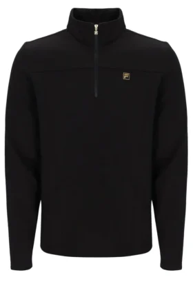 Hogan con cremallera de 1/4, negro