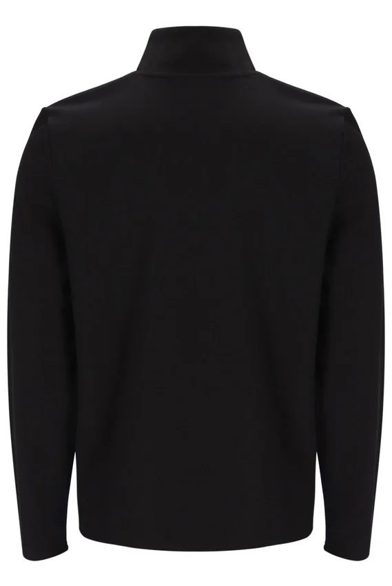 Hogan con cremallera de 1/4, negro