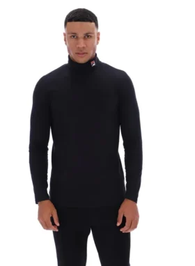 Jersey clásico de cuello alto 19th en negro