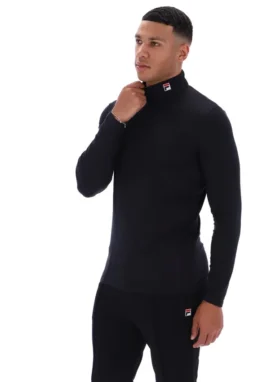 Jersey clásico de cuello alto 19th en negro