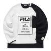 Jersey con estampado de letras Fila x Mihara Yasuhiro «Blanco-Negro»