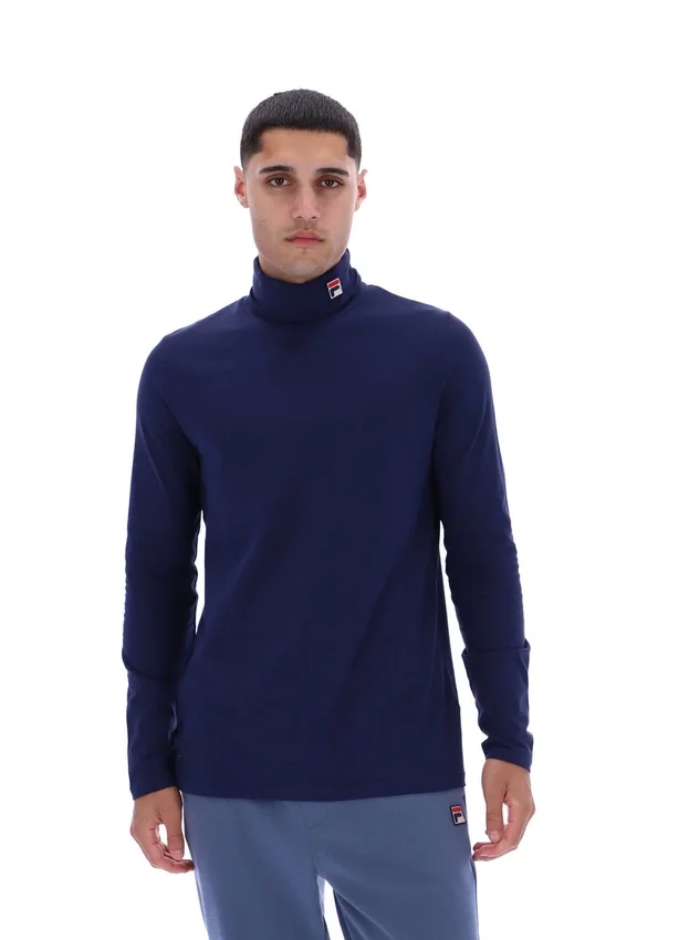 Jersey de cuello alto clásico 19th de Peacoat