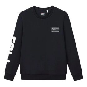 Jersey deportivo con estampado de logotipo «Negro Blanco»