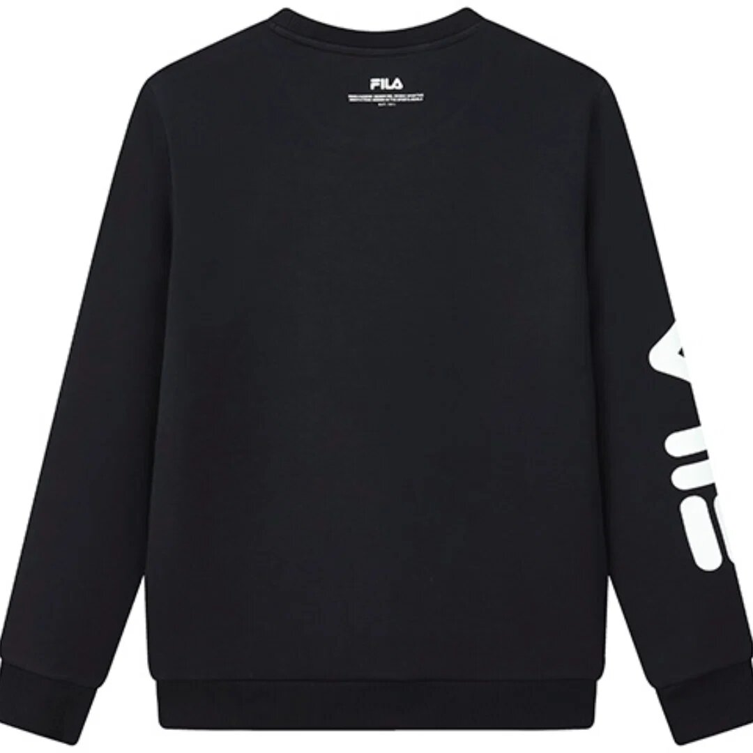 Jersey deportivo con estampado de logotipo «Negro Blanco»