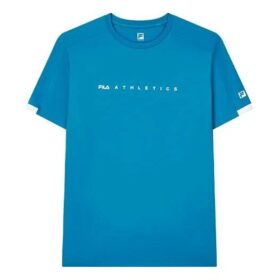 Jersey deportivo de cuello redondo, de estilo casual y pantalones cortos, azul
