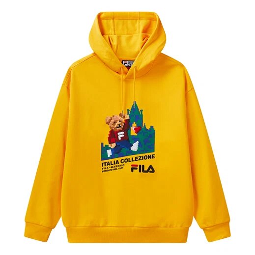 Jersey deportivo Fila para hombre, amarillo