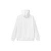Jersey deportivo holgado con capucha y manga larga, blanco