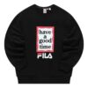 Jersey Fila x Have a good time «Negro, blanco y rojo»