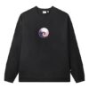 Jerséis de punto minimalistas y casuales, estilo para pareja, en negro
