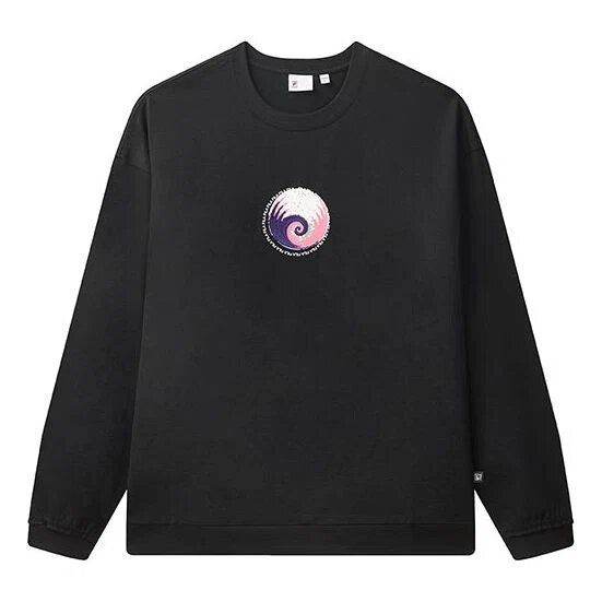 Jerséis de punto minimalistas y casuales, estilo para pareja, en negro