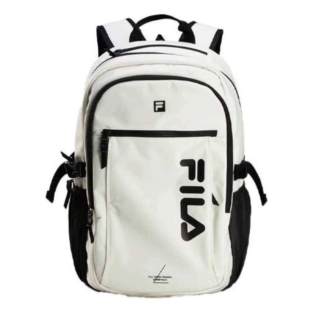 Mochila de gimnasio «Blanco-Negro»