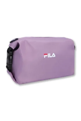 Neceser con logotipo morado