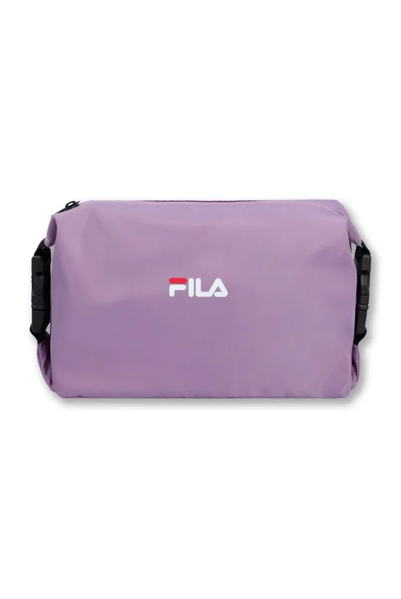 Neceser con logotipo morado