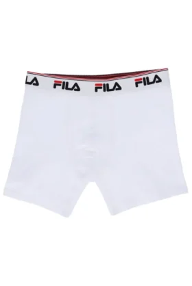 Pack de 2 boxers blancos de talle medio para hombre