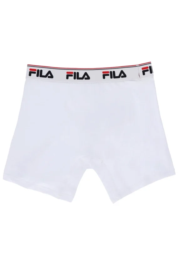 Pack de 2 boxers blancos de talle medio para hombre