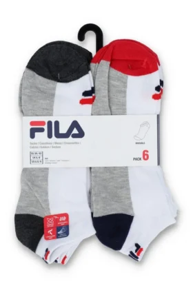 Pack de 6 pares de calcetines blancos