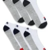 Pack de 6 pares de calcetines blancos
