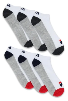 Pack de 6 pares de calcetines blancos