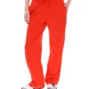 Pantalón de chándal de pierna ancha Marina en color granadina