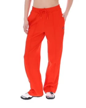 Pantalón de chándal de pierna ancha Marina en color granadina