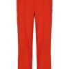 Pantalón de chándal de pierna ancha Marina en color granadina