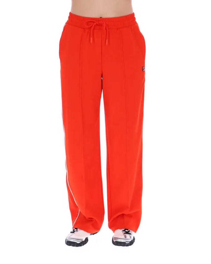 Pantalón de chándal de pierna ancha Marina en color granadina