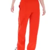Pantalón de chándal de pierna ancha Marina en color granadina