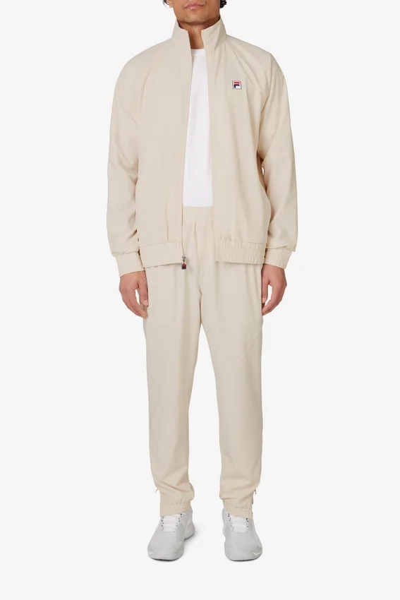 Pantalón de chándal de tenis tejido «Court» en color beige