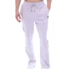 Pantalón de chándal de terciopelo Fio de corte recto en color lila brumoso