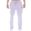 Pantalón de chándal de terciopelo Fio de corte recto en color lila brumoso