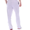 Pantalón de chándal de terciopelo Fio de corte recto en color lila brumoso
