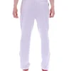 Pantalón de chándal de terciopelo Fio de corte recto en color lila brumoso